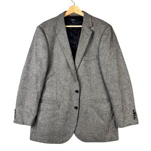 J.Crew Aldridge Jacket 42R Gray Moon Yorkshire Tweed Wool Blazer Sport Coat